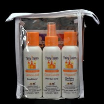 Fairy Tales Sun &amp; Swim 3 Step Hair Care Kit Shampoo Conditioner Detangler NEW - £11.98 GBP
