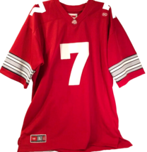 Ohio State Buckeyes C.J. Stroud #7 Vintage Headmaster NCAA Big Ten Red Jersey L - $77.19