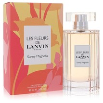 Les Fleurs De Lanvin Sunny Magnolia by Lanvin Eau De Toilette Spray 3 oz... - $63.00