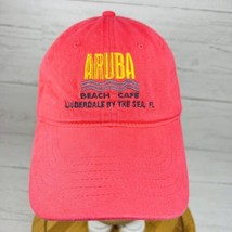 Aruba Beach Cafe Lauderdale By The Sea FL Baseball Hat Cap Adjustable Pink - £27.37 GBP