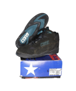 NOS Vintage 90s Converse Mid Leather Basketball Shoes Sneakers Black You... - €34,31 EUR