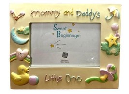Russ Baby Embossed 4x6 Photo Frame Easel Style Boy or Girl Gift Boxed - £15.50 GBP