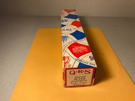 Vtg QRS Wood Piano Roll Q-163 Over There Played by Ted Baxter &amp; Max Kortlander - £9.30 GBP