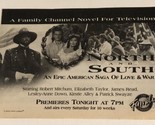 North And South Tv Guide Print Ad Elizabeth Taylor Patrick Swayze TPA7 - $5.93
