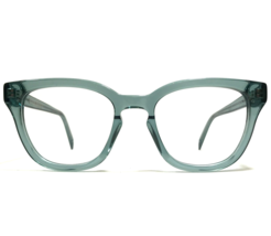 Warby Parker Eyeglasses Frames DELLA M 319 Clear Green Square 49-19-140 - $74.36