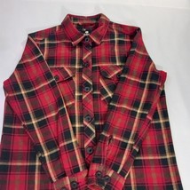 Dravus Heading Nowhere RN#116442 Men's Small Red/Black Flannel Long Sleeve Shirt image 10