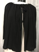 Lord &amp; Taylor Women&#39;s Sweater Black 3/4 Length Sleeve Cardigan Size Large - $30.94