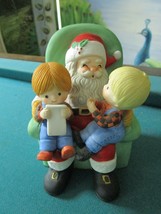 ENESCO SANTA MUSIC BOX &quot;JOLLY OLD ST NICHOLAS&quot; 5&quot; - $35.63