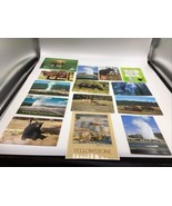 Postcard Lot of 14 Yellowstone National Park Wildlife Old Faithful Vintage - £11.55 GBP