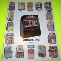 Rowe AMI Original 1993 Jukebox Sales Flyer 16 Models + LaserStar America... - £18.31 GBP