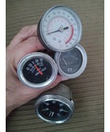 Mixed 4 Gauge Lot - Amperes Oil Pressure Voltage Air Pressure Steampunk  - $33.61 CAD