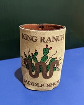 Rare - King Ranch Saddle Shop Drink Koozie - Vintage - £79.69 GBP