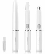 Face Eyebrow Nose Ear Hair Trimmer By Touchbeauty, All-In-One Hair, White - $57.91 CAD