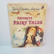 Hans Christian Anderson Favorite Fairy Tales Golden Book 1975 Bedtime Stories HC - £7.46 GBP