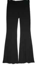 Prada Women Black Pleated Flared Dress Pants Italy Size US 28 EU 42 - £66.98 GBP