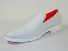 Men Tayno Dressy Casual Soft Leather Comfortable Slip on Loafer #ALPHA L White image 12