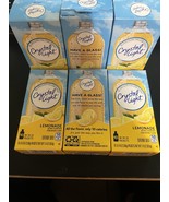 (6) Boxes Crystal Light Lemonade 10ct  Packets - $364.20 MXN