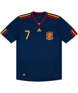Spain 2010/11 Away Jersey with David Villa 7 printing // Free shipping - £44.87 GBP
