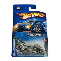 Hot Wheels Rebel Rides Fright Bike Green - $8.04