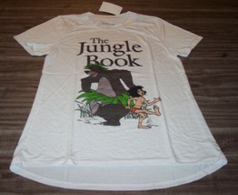 Women&#39;s Teen Walt Disney The Jungle Book Baloo Mowgli T-shirt Xs New w/ Tag - £15.48 GBP