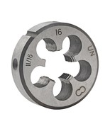 11/16&quot;-16 Un Round Die, Right Hand Machine Thread Die 11/16 X 16 Un - $23.95