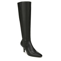 Franco Sarto Womens Lyla Pointed Toe Knee High Boots Black Leather 6 M - $178.20