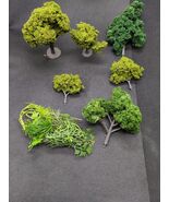 (6) Miniature Tree Accessory Terrain Pieces And Shrubs - €13,08 EUR