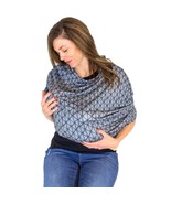 Monbebe 4-In-1 Multipurpose Baby Seat Cover and Infinity Scarf Grey - $16.99