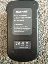 Masione Replacement 2.0Ah Ni-Cd Battery Rechargeable for Black and Decker Tool - $7.50