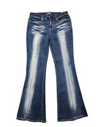 Jolt Jeans Womens Sz 14 Pleated Fade Bootcut  Mid-rise Jeans  - $39.08 CAD