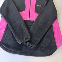 Columbia AL5548 Women's Black/Pink 1/2 Zip Pullover Sweatshirt Size 2XL image 15