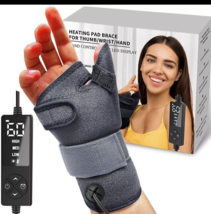 Wrist Thumb Brace Heating Pad for Arthritis and Carpal Tunnel Relief Hea... - $21.66