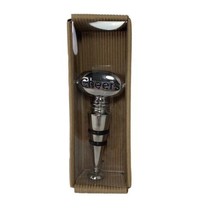 Midwest CBK Chrome Cheers Rhinestone Accented Bottle Topper - £6.98 GBP