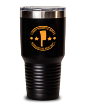 30 oz Tumbler Stainless Steel Funny Every Butt Deserves A Good Rub  - £25.91 GBP