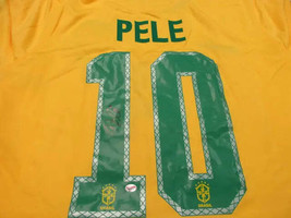 Pele signed autographed soccer jersey PAAS COA 741 - $752.40
