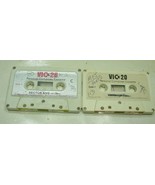 2 VIC 20 COMMODORE 64 CASSETTE SOFTWARE COMPUTER TAPES UNTESTED - $6.68