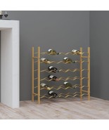  Wine Rack for 36 Bottles Gold Metal - €176,55 EUR
