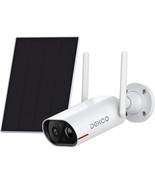 DEKCO Solar 2.4 GHZ Wireless Security Camera Wide Angle Motion Detector ... - £45.50 GBP