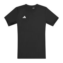 adidas Adizero Essentials Running Tee Men&#39;s Sports T-Shirts Black AsiaFi... - $40.41
