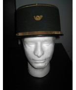 Vintage FRENCH ARMY Forest Hunters Corps Gold Trim Cap - $759.98 MXN