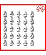 Adjustable Worm Gear Hose Clamps 3/8-5/8&quot; - Durable 304 Stainless Steel,... - €24,30 EUR
