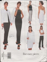 Vogue 1973 5 Easy Pieces Minimalist Summer Capsule Wardrobe Pattern 1990... - $18.61