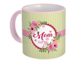 Mom Life Best Life : Gift Mug Floral Decor Mother Day Birthday - £12.68 GBP+