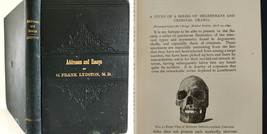 1892 Antique Medical Medical Book Essays Lydston M.D. Owned Beckett Skulls Illus - £138.82 GBP