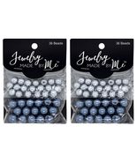 72 Pieces, Glass, Assorted Pearl Beads for Friendship Bracelet Making Ki... - $15.24 CAD