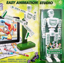 Crayola Easy Animation Studio OB Complete Unused Color Alive w/ Figurine... - $29.99
