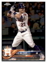 2018 Topps Chrome Jose Altuve  Houston Astros #200 Baseball card   M32P3_1a - £3.71 GBP