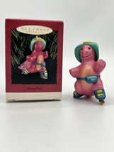 Hallmark Keepsake 1994 Daughter Dinosaur Skates Christmas Tree Ornament Vintage - £9.49 GBP