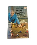 VTG Winning Pocket Billiards 1965 Guidebook Willie Mosconi Autographed C... - £121.06 GBP