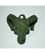 VERY RARE SUPERB BRONZE AGE BRONZE RAM HEAD STATUE PENDANT - $5,456.87 MXN